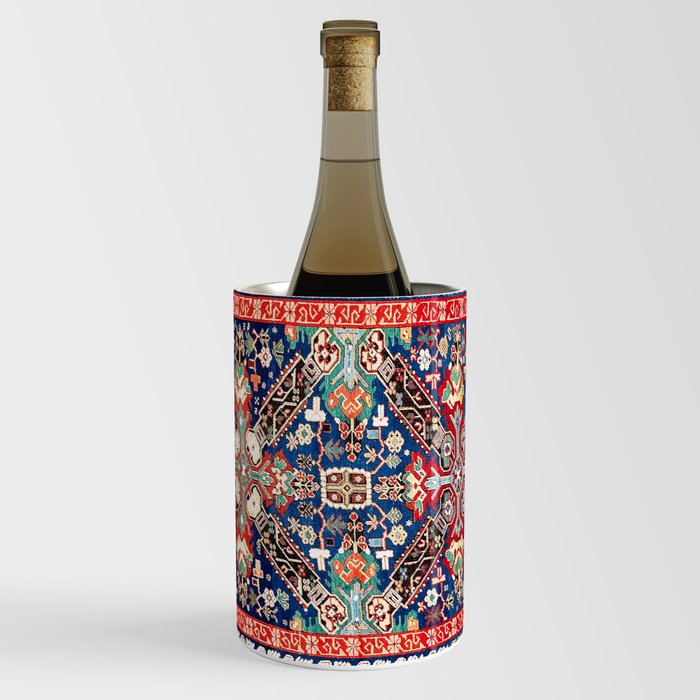 Zeikhur Kuba East Caucasus Rug Print Wine Chiller