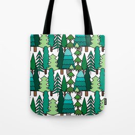 Evergreen Forest Tote Bag