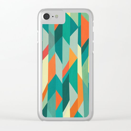 Broken Ocean Clear iPhone Case