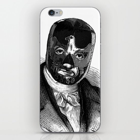 WRESTLING MASK 7 iPhone & iPod Skin