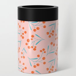 Pink and orange berries Can Cooler