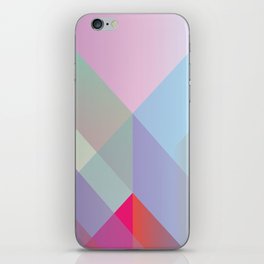 Colored layers overlapped. iPhone Skin