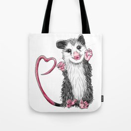 I couldn't opossumly love you more Tote Bag