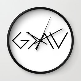 God is Greater Wall Clock