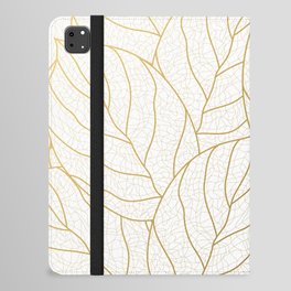 Golden Leaves iPad Folio Case