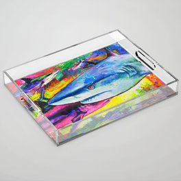 Shark Colors Acrylic Tray