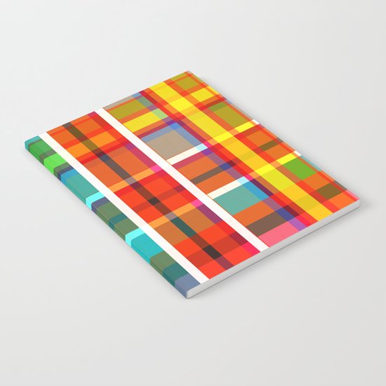 Madras Bright Check Notebook