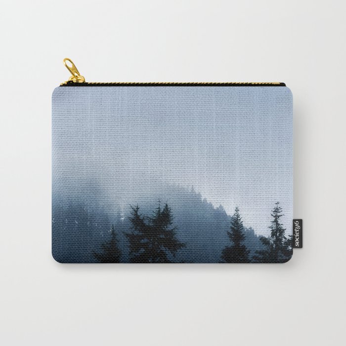 The Grouse Mountain in Fog Carry-All Pouch