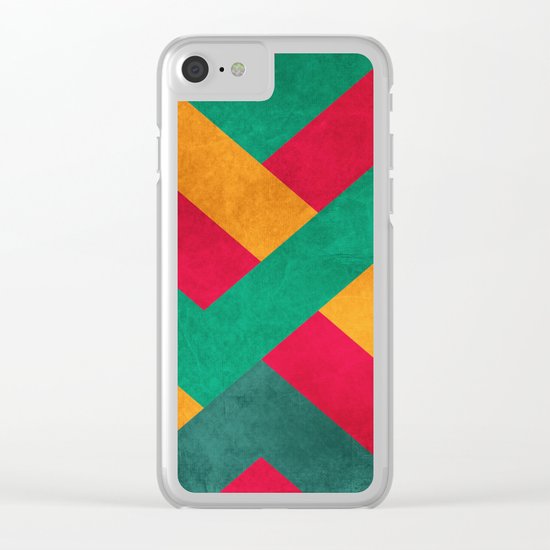 ABSTRACT 3 Clear iPhone Case