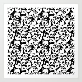 Oh Panda Art Print