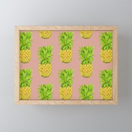 Pineapple Framed Mini Art Print