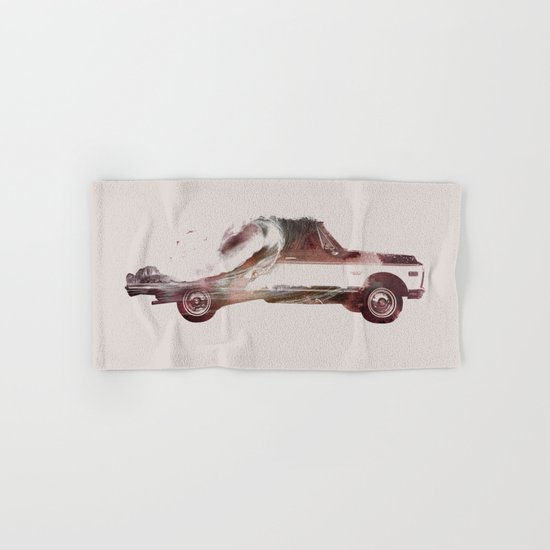 Drive me back home 3 Hand & Bath Towel