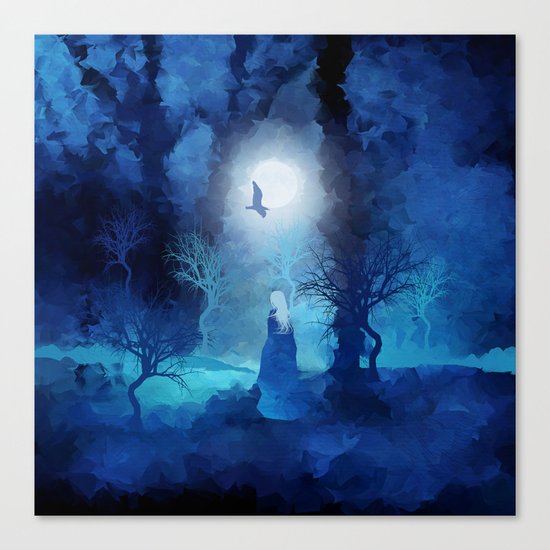 The Magician by Viviana Gonzales and Paul Kimble Canvas Print