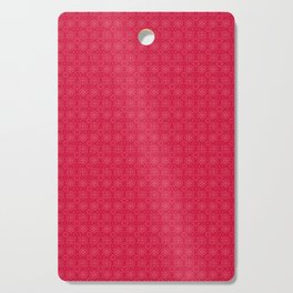 children's pattern-pantone color-solid color-red Cutting Board