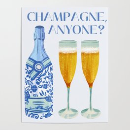 Champagne, anyone? Poster
