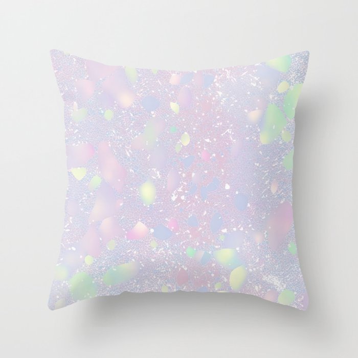 Explore the Pastel Glitter Throw Pillow