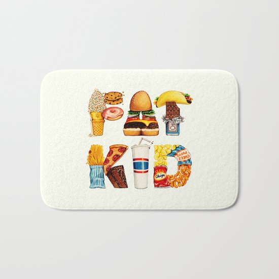 FAT KID Bath Mat