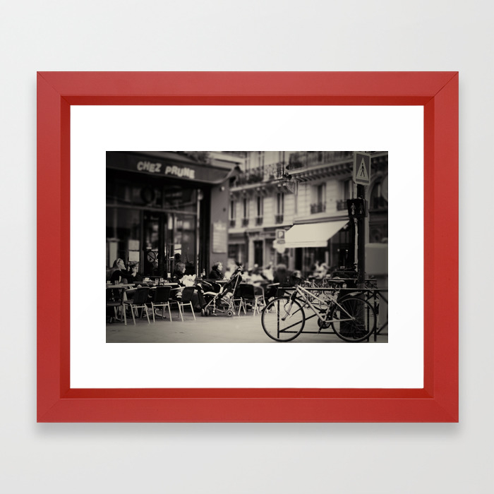 Cafe De Paris Framed Art Print