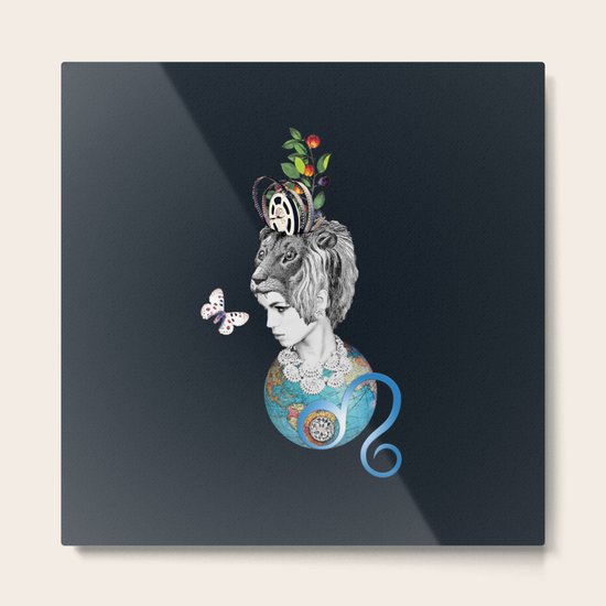 Leo Metal Print