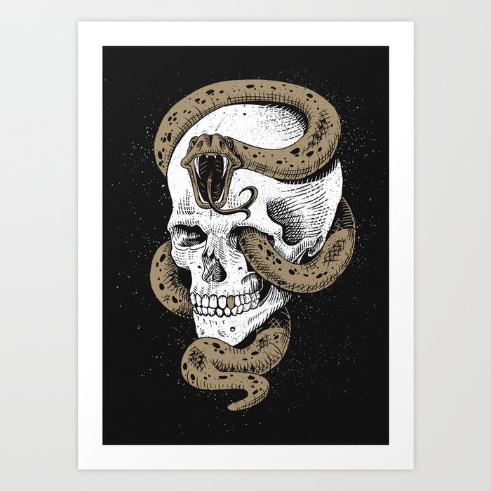 The Dark Mark of You-Know-Who Art Print