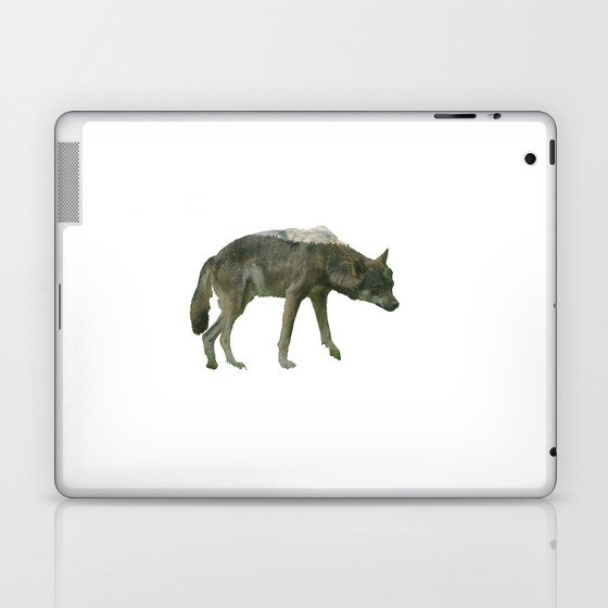 Shaggy wolf Laptop & iPad Skin
