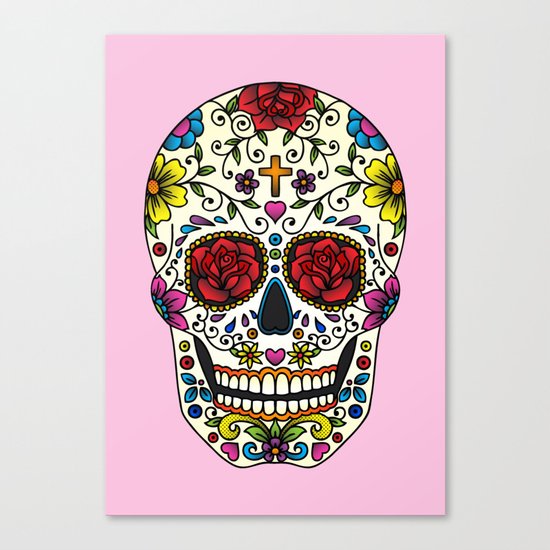 Sugar Skull Canvas Print