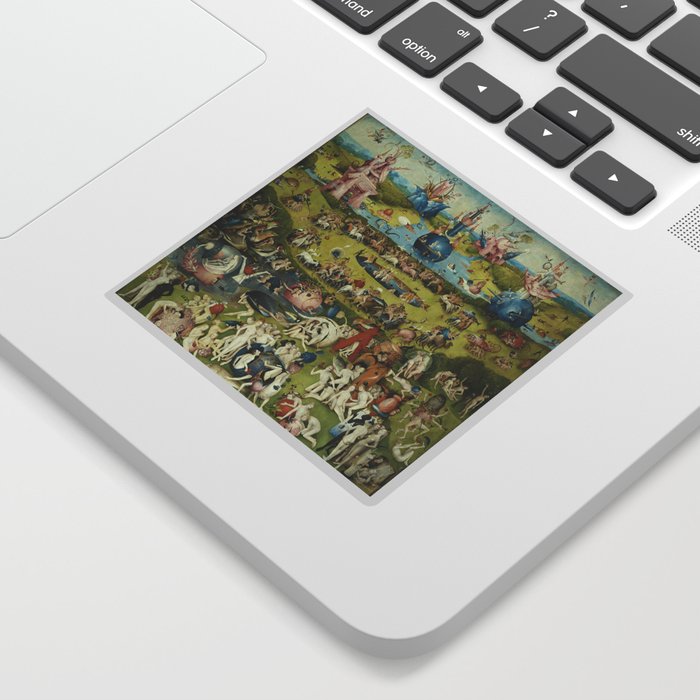 Garden of Earthly Delights Laptop Sticker Hieronymus Bosch Sticker