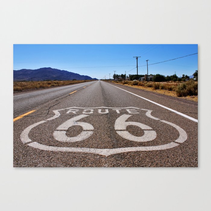 Historic Route 66 Canvas Print