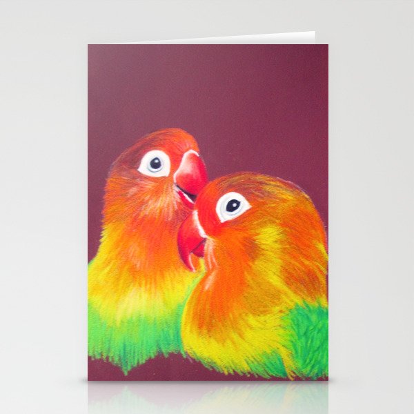 Love Birds Stationery Cards