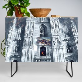 Lucifer Palace in Hell Credenza