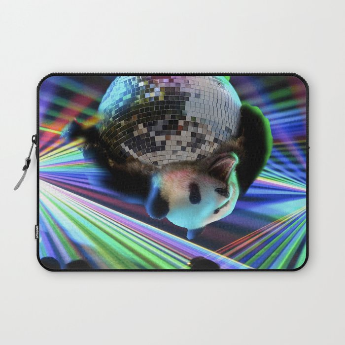 Panda Disco Ball Laptop Sleeve