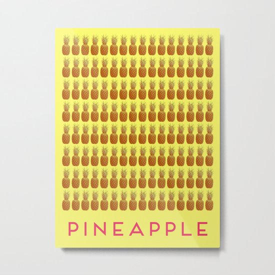 Pineapple #2 Metal Print
