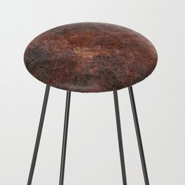 Rusty Brown Design Counter Stool