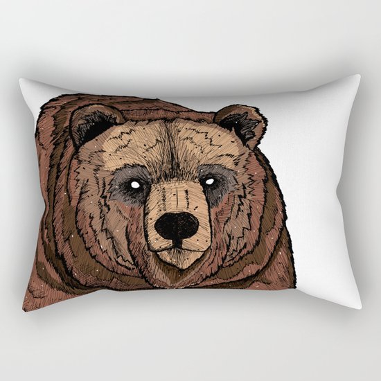 Bear Rectangular Pillow