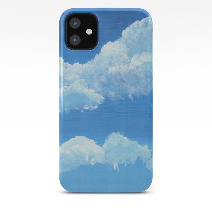 Clouds Painting Iphone Case By Rahmehq Society6