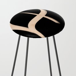 Paint strokes Counter Stool