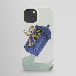Oh, The Places You'll Go With Dr Who iPhone Case