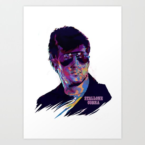 SYLVESTER STALLONE: BAD ACTORS Art Print