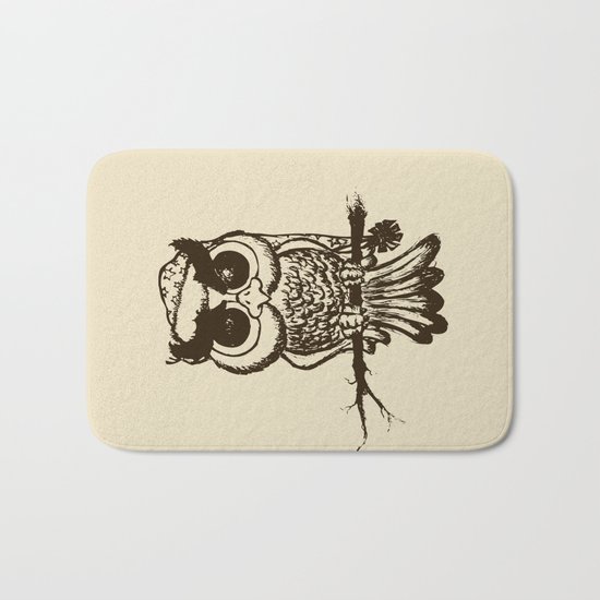 owl Bath Mat