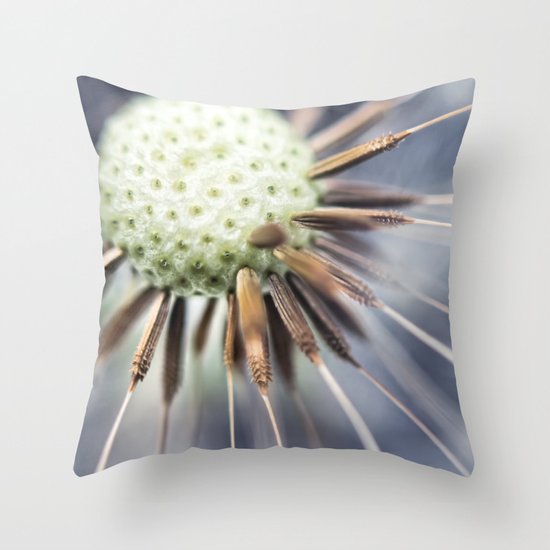 Dandelion fluff... 3 Throw Pillow