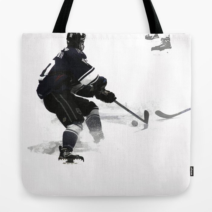 The Deke Hockey Player Tote Bag by OnlineGifts Society6