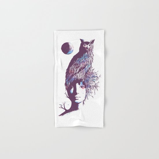 Night Watcher Hand & Bath Towel