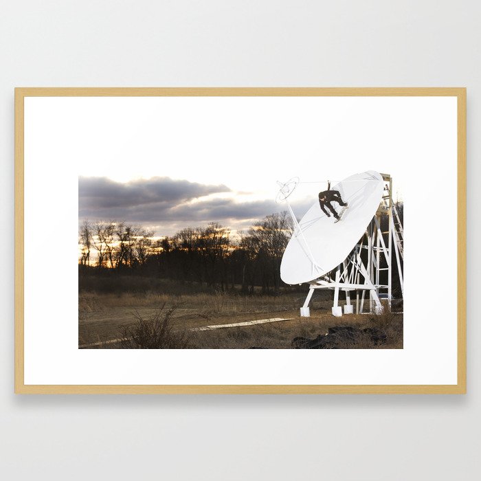 Bam Margera - Satellite Sunset Framed Art Print