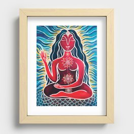 Chakra Recessed Framed Print