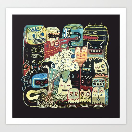 Incantations Art Print