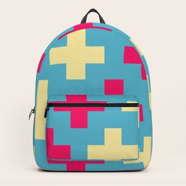 Pink Crosses Backpack