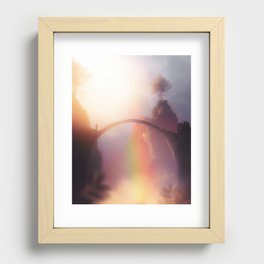 Heaven Recessed Framed Print