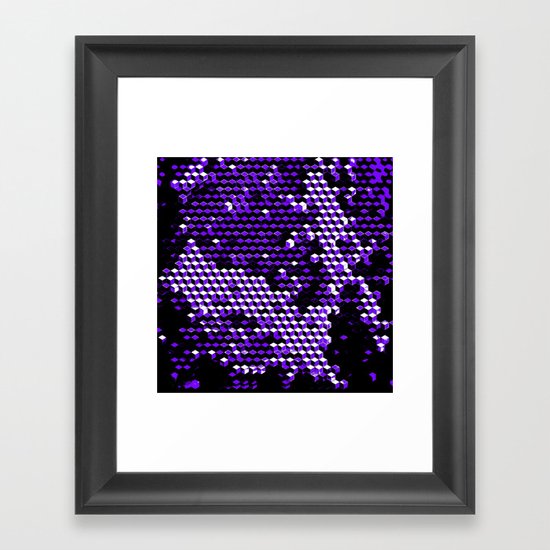 8byx_qbix Framed Art Print