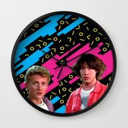Bill and Ted x Wall Clock