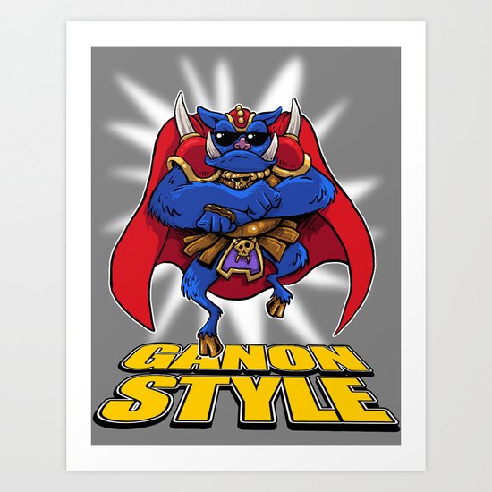 oppa ganon style Art Print